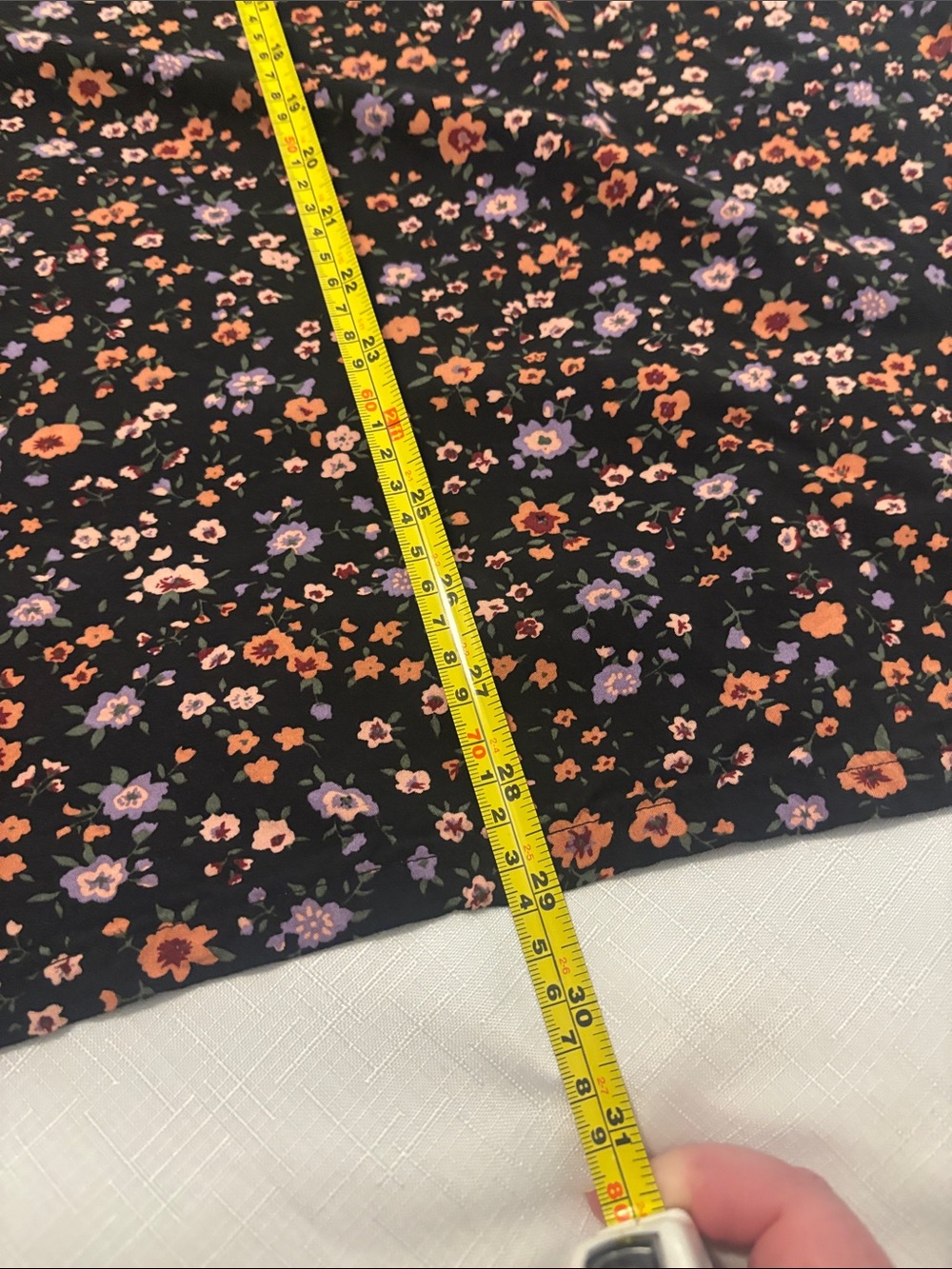 Vans Skater Slip dress SZ XL black floral print  adjustable spaghetti straps - Picture 6 of 12